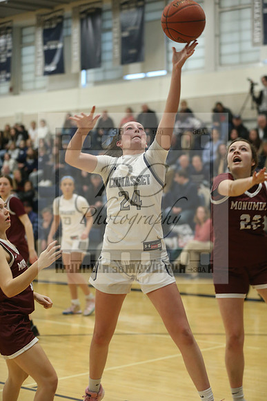 Cohasset, Monument Mountain, girls hoops, 1000 points, miaa, state tournament