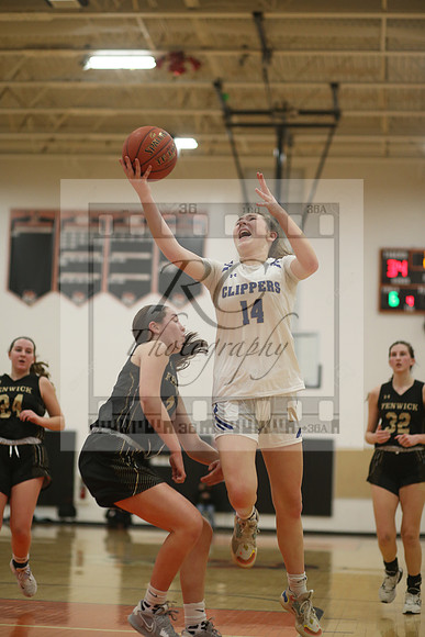 Norwell, Bishop Fenwick, girls hoops, miaa, state semifnal, 2023