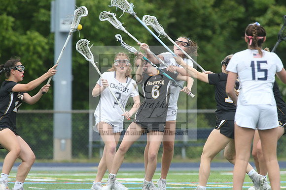 Cohasset, Bishop Fenwick, girls lax, miaa