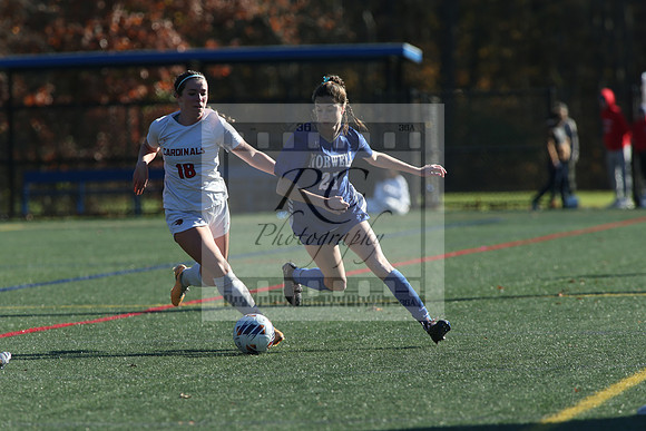 Norwell, Pope Francis, girls soccer, south shore league, miaa, elite 8, 2023