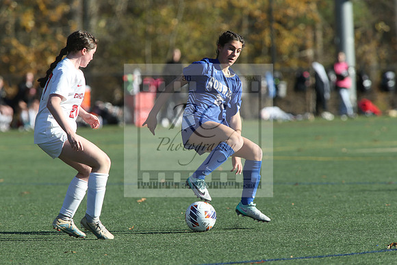 Norwell, Pope Francis, girls soccer, south shore league, miaa, elite 8, 2023