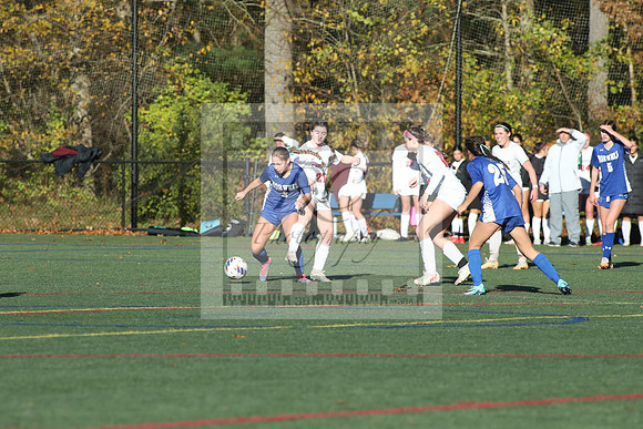 Norwell, Pope Francis, girls soccer, south shore league, miaa, elite 8, 2023