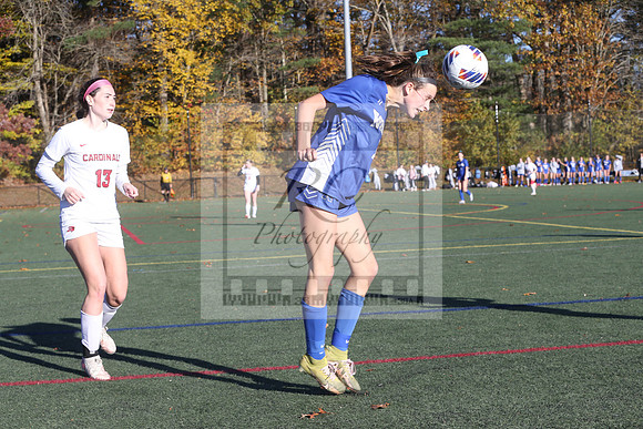 Norwell, Pope Francis, girls soccer, south shore league, miaa, elite 8, 2023