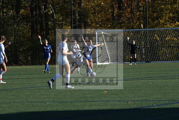 Norwell, Pope Francis, girls soccer, south shore league, miaa, elite 8, 2023