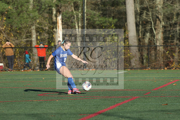Norwell, Pope Francis, girls soccer, south shore league, miaa, elite 8, 2023