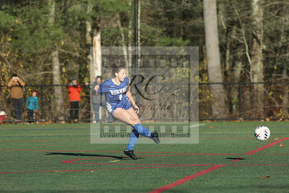 Norwell, Pope Francis, girls soccer, south shore league, miaa, elite 8, 2023