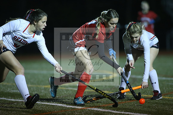 Hingham, reading, field hockey, miaa, state semifinal, 2023